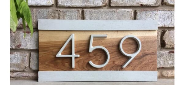 Colección "HomeDecor" | Personalized Horizontal House Sign - Image 5