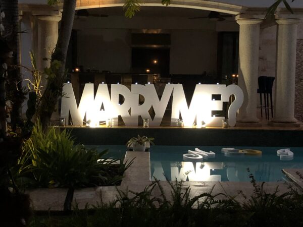 Marry me letters - Image 2
