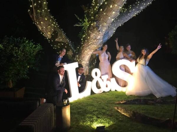 Foam Decor Events | Iluminated Letters