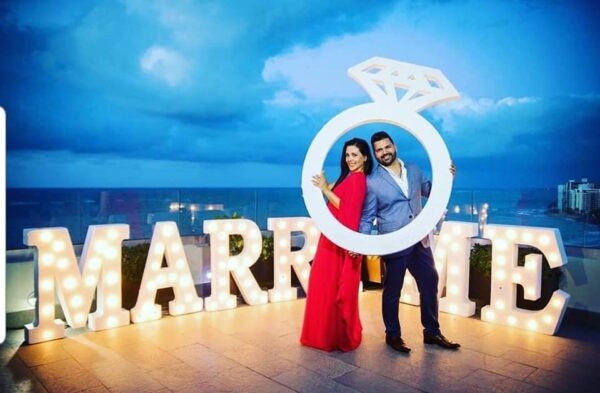 Marry Me Illuminated Letters