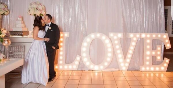 Love Illuminated Marquee Letters